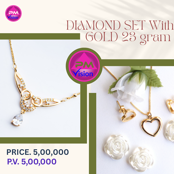 Picture of DIAMOND SET With GOLD 23 gram